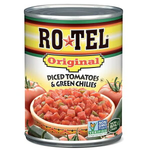 ���[�e�� �I���W�i�� �_�C�X�J�b�g�g�}�g���O���[���`�� 283g ROTEL Original Diced Tomatoes and Green Chilies, 10 oz �y�����񂹏��i�z