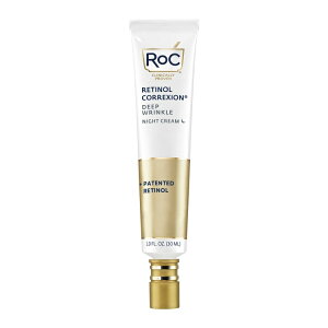 RoC ���b�N ���`�m�[�� �R���N�V�I�� �f�B�[�v�����N�� �i�C�g�N���[�� 30ml RoC RETINOL CORREXION Deep Wrinkle Night Cream 1 oz �y�����񂹏��i�z�y���킹�Ĕ��������z