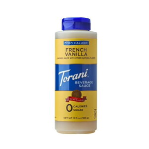 �g���[�j �[���J�����[ �t�����`�o�j�� �r�o���b�W�\�[�X ��380mL Torani Zero Calorie French Vanilla Beverage Sauce 12.8 oz �y�����񂹏��i�z