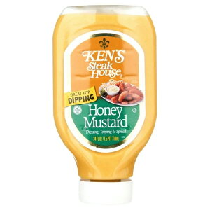 �P���Y�X�e�[�L�n�E�X �n�j�[�}�X�^�[�h �h���b�V���O �g�b�s���O���X�v���b�h 710mL Ken's Steak House Honey Mustard Dressing, Topping & Spread 24 fl oz �y�����񂹏��i�z