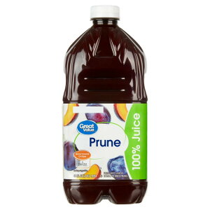 �y�E�H���}�[�g�u�����h�z�O���[�g�o�����[ 100%�v���[���W���[�X 1.89L Great Value 100% Prune Juice, 64 fl oz �y�����񂹏��i�z