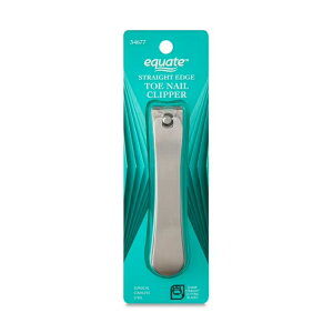�G�N�G�[�g ���^�� �X�g���[�g�n ���p�ܐ؂� �l�C���P�A�c�[�� 1�� Equate Metal Straight-Edge Toenail Clipper �y�����񂹏��i�z