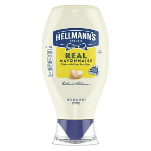 �w���}���Y ���A���}���l�[�Y �O���e���t���[ 567g �X�N�C�[�Y�{�g�� Hellmann's Real Mayonnaise Rich Creamy Condiment Gluten Free, 20 oz Squeeze Bottle �y�����񂹏��i�z