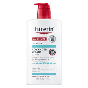 ���[�Z���� �A�h�o���X�h ���y�A �{�f�B���[�V���� ���������p ������ 1L Eucerin Advanced Repair Body Lotion for Very Dry Skin, 48-Hour Moisture, 33.8 fl oz �y�����񂹏��i�z�y���킹�Ĕ��������z