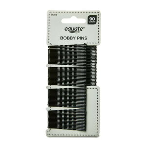 �y�|�C���gUP��1��-11��2���z�G�N�G�[�g �{�r�[�s�� �u���b�N 90�{�Z�b�g Equate Bobby Pins, Black, 90 Count �y�����񂹏��i�z