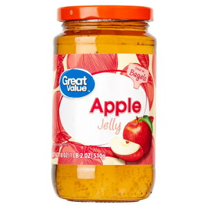�O���[�g�o�����[ �[���[ �A�b�v�� 510g Great Value Jelly, Apple, 18 oz �y�����񂹏��i�z