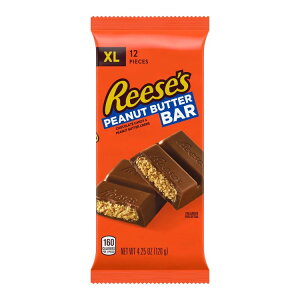 ���[�V�[�Y �`���R���[�g�s�[�i�b�c�o�^�[�N���[�� XL �L�����f�B�o�[ 120g Reese's Chocolate Peanut Butter Creme XL Candy, Bar 4.25 oz �y�����񂹏��i�z