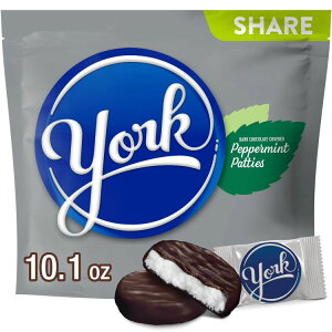���[�N �_�[�N�`���R���[�g �y�p�[�~���g�p�e�B �V�F�A�p�b�N 286g York Dark Chocolate Peppermint Patties Share Pack 10.1 oz �y�����񂹏��i�z