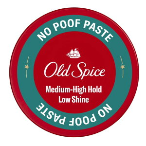 �I�[���h�X�p�C�X �m�[�v�[�t�y�[�X�g �~�f�B�A���n�C�z�[���h 63g Old Spice No Poof Paste Midium-High Hold 2.2 oz �y�����񂹏��i�z