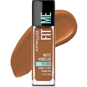 ���C�x���� �t�B�b�g�~�[ �}�b�g�{�|�A���X ���L�b�h�t�@���f�[�V���� 360 ���J 30ml Maybelline Fit Me Matte + Poreless Liquid Foundation Makeup, 360 Mocha, 1 fl. oz. �y�����񂹏��i�z