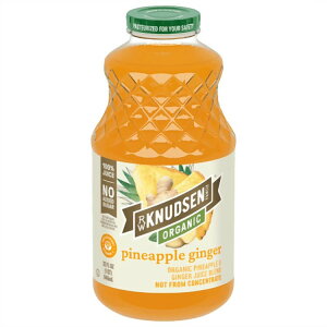 �y�|�C���gUP��1��-11��2���zR.W. �N�k�[�Z���t�@�~���[ �p�C�i�b�v���W���W���[ 946ml R.W. Knudsen Family Pineapple Ginger 32 fl oz �y�����񂹏��i�z