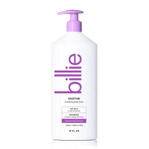 �r���[ ���f�B�[�X �{�f�B���[�V���� �X�[�Y ���x���_�[�~���N�̍��� ��532mL Billie Soothe Comforting Women's Body Lotion, Lavender Milk Scent, 18 fl oz �y�����񂹏��i�z