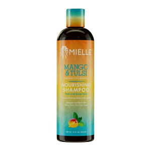 �~�G�� �~�G�[�� �}���S�[���g�D���V�[ �i���b�V���O �V�����v�[ ��355mL Mielle Mango and Tulsi Nourishing Shampoo 12 fl. oz �y�����񂹏��i�z