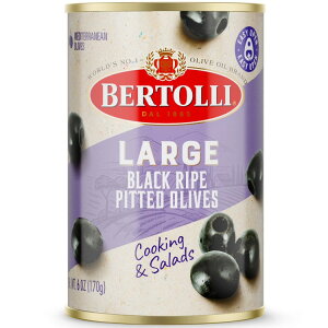 �x���g�[�� �u���b�N ���n �픲�� ���[�W�I���[�u 170g Bertolli Black Ripe Pitted Large Olives 6 oz �y�����񂹏��i�z