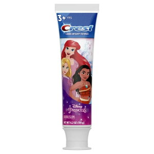 �N���X�g �L�b�Y �t�b�f�z�� �������� �f�B�Y�j�[�v�����Z�X �o�u���K���� 119g Crest Kids Toothpaste with Fluoride, Disney Princesses, Bubblegum Flavor, 4.2 oz �y�����񂹏��i�z