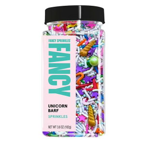 �t�@���V�[�X�v�����N���Y ���j�R�[���o�[�t�f�U�[�g�X�v�����N�� 102g Fancy Sprinkles Unicorn Barf Dessert Sprinkles, 3.6 oz �y�����񂹏��i�z