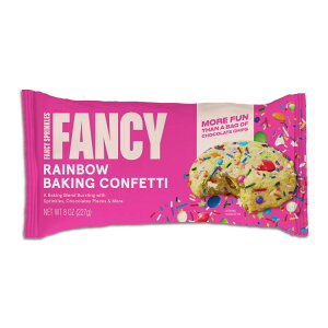 �t�@���V�[�X�v�����N���Y ���C���{�[�x�[�L���O�R���t�F�b�e�B 227g Fancy Sprinkles Rainbow Baking Confetti 8 oz Bag �y�����񂹏��i�z