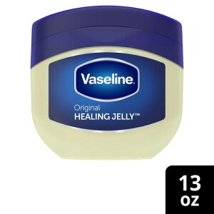 ���@�Z���� �I���W�i�� �q�[�����O�W�F���[ �ێ��X�L���P�A �S�g�p �S�����Ή� 368g Vaseline Original Healing Petroleum Jelly Slugging Skincare for All Skin, 13 oz �y�����񂹏��i�z