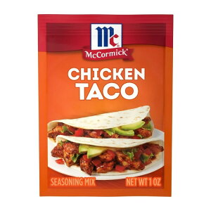 �}�R�[�~�b�N �`�L���^�R�V�[�Y�j���O�~�b�N�X 28g �p�E�` McCormick Chicken Taco Seasoning Mix, 1.0 oz Packet �y�����񂹏��i�z