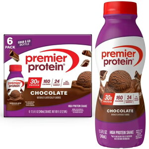 �v���~�A�v���e�C�� �V�F�C�N �`���R���[�g ����ς���30g 340mL 6�{ Premier Protein Shake, Chocolate, 30g Protein, 11.5 Fl Oz, 6 Ct �y�����񂹏��i�z