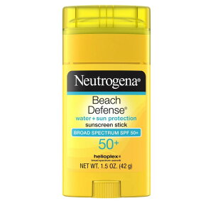 �j���[�g���W�[�i �r�[�`�f�B�t�F���X ���Ă��~�߃X�e�B�b�N SPF50+ ��E�̗p 42g Neutrogena Beach Defense Sunscreen Stick SPF 50+, Face & Body, 1.5 oz �y�����񂹏��i�z