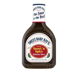 �X�E�B�[�g�x�C�r�[���C�Y �X�C�[�g���X�p�C�V�[ �o�[�x�L���[�\�[�X ��790g Sweet Baby Ray's Sweet 'n Spicy Barbecue Sauce 28 oz. �y�����񂹏��i�z