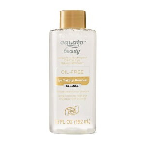 �G�N�G�[�g �I�C���t���[ �A�C���C�N�A�b�v�����[�o�[ 162mL Equate Oil-Free Eye Makeup Remover, 5.5 fl oz �y�����񂹏��i�z