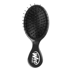 �E�F�b�g�u���V �~�j�f�B�^���O���[ �w�A�u���V �u���b�N Wet Brush Mini Detangler Hair Brush, Black �y�����񂹏��i�z