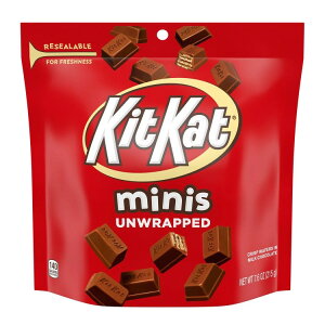 �L�b�g�J�b�g �~�j �~���N�`���R���[�g�E�G�n�[�X 216g Kit Kat Minis Unwrapped Milk Chocolate Wafer 7.6 oz �y�����񂹏��i�z