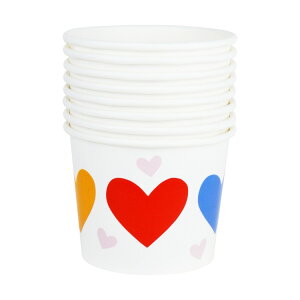 �E�F�C�g�D�[�Z���u���[�g �n�[�g�J�b�v 8�� �}���`�J���[ Bold Heart Treat Cups, Multicolor, 8 Count, Valentine's Day by Way To Celebrate �y�����񂹏��i�z