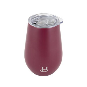 �r���[�e�B�t�� �o�C �h�����[�E�o�����A ���C���^���u���[ ��355ml �X�e�����X �������[ Beautiful 12oz Double Wall Stainless Steel Wine Tumbler, Color Merlot �y�����񂹏��i�z