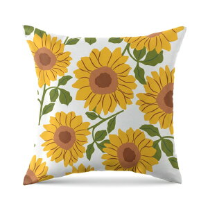 �y�E�H���}�[�g�u�����h�z���C���X�e�C�Y ���O�p�N�b�V���� �Ђ܂�蕿 ��40×40cm �C�G���[ Mainstays 16 in x 16 in Sunflower Outdoor Pillow, Yellow �y�����񂹏��i�z