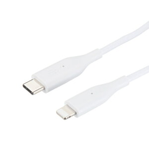 �y�|�C���gUP��1��-11��2���z�I�� Lightning to USB-C�P�[�u�� ��0.9m �z���C�g onn. White Lightning to USB-C Charging Cable, 3 Feet �y�����񂹏��i�z