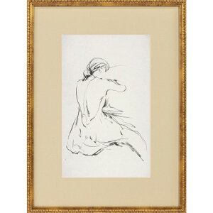 �y�|�C���gUP��1��-11��2���z�}�C�e�L�T�X�n�E�X �t���[���A�[�g �l���f�b�T�� ��46×61cm My Texas House Female Figure Drawing Framed Art 18x24 �y�����񂹏��i�z