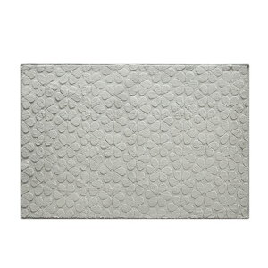 �y�E�H���}�[�g�u�����h�z���C���X�e�C�Y �t�����[���̕� ���O �O���[ ��76×117cm Mainstays Gray Raised Flower Rug For Adults, 30inchx46inch �y�����񂹏��i�z