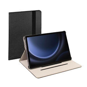 �I�� �^�u���b�g�p�t�H���I�P�[�X GalaxyTab S10 Lite S10 FE S9 FE�Ή� ��27cm �u���b�N onn Tablet Folio Case for Samsung Galaxy Tab S10 Lite 10.9inch / Tab S10 FE 10.9inch / T �y�����񂹏��i�z