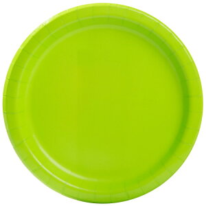 �y�E�H���}�[�gPB�z�E�F�C�g�D�Z���u���[�g ���M ��23cm �l�I���O���[�� 55�� Neon Green Round 9inch Dinner Plates, 55ct, Way To Celebrate �y�����񂹏��i�z