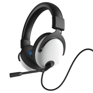 �I�� �L���Q�[�~���O�w�b�h�Z�b�g PS4 PS5�Ή� �u���b�N �z���C�g onn Wired Gaming Headset Compatible with PlayStation PS4 and PS5, Black and White �y�����񂹏��i�z