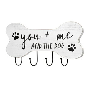 �y�|�C���gUP��1��-11��2���z�y�E�H���}�[�gPB�z���C���X�e�C�Y You Me and the Dog �T�C���t�b�N �ؐ� ��20×40cm Mainstays Indoor Wooden You Me and the Dog Sign Hook White Farmhouse Style 7.75inch x 15 �y�����񂹏��i