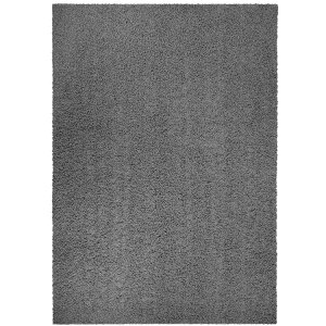 �y�E�H���}�[�g�u�����h�z���C���X�e�C�Y �V���M�[���O �O���[ ��152×213cm Mainstays Traditional Solid Gray Shag Indoor Area Rug, 5' x 7' �y�����񂹏��i�z