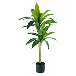 �y�E�H���}�[�g�u�����h�z���C���X�e�C�Y �l�H�h���Z�i�v�����g ��100cm �u���b�N�|�b�g Mainstays Artificial Plant, Dracaena Artificial Plant, 3.3ft, Black Plastic Pot �y�����񂹏��i�z