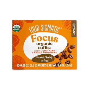 �}�b�V�����[���R�[�q�[�~�b�N�X ���}�u�V�^�P���� 10�� �e2.5 g (0.09oz) FOUR SIGMATIC (�V�O�}�e�B�b�N) MUSHROOM COFFEE MIX WITH LION`S MANE 10Packs 2.5 g 0.09oz FOUR SIGMATIC�y�����񂹏��i�z�y���킹�Ĕ�����