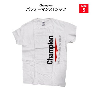 �`�����s�I�� �p�t�H�[�}���XT�V���c �z���C�g S�T�C�Y Champion Performance T-Shirt White S-size with Vertical Logo �C�O �l�C �e�B�[�V���c �g���[�j���O �E�F�A ���i�� ������ �p�W���}