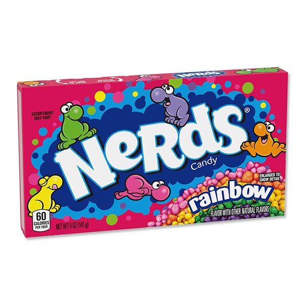 楽天市場】Nerds Rainbow Candy Video Box, 1個 海外 お菓子 アメリカ ...