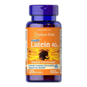 Lutigold ���e�C��40mg 120�� �\�t�g�W�F�� Puritan's Pride�i�s���[���^���v���C�h�j Lutigold Lutein 40mg 120Softgels Puritan's Pride�y�����񂹏��i�z�y���킹�Ĕ��������z
