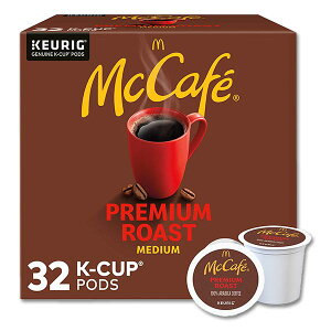 �L���[���O K�J�b�v �}�b�N�J�t�F �v���~�A�����[�X�g �~�f�B�A�� 32�� KEURIG K-Cup McCafe Premium Roast �R�[�q�[�J�v�Z�� [�C�O����] �č��y�����񂹏��i�z�y���킹�Ĕ��������z