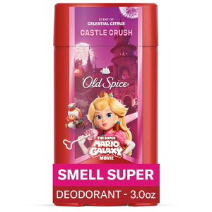 [�����]�I�[���h�X�p�C�X �f�I�h�����g �X�����X�[�p�[ �X�[�p�[�}���I�M�����N�V�[���[�r�[ �L���b�X���N���b�V�� �Z���X�e�B�A���V�g���X 85g Old Spice Deodorant Super Mario Galaxy Movie Smell Super C