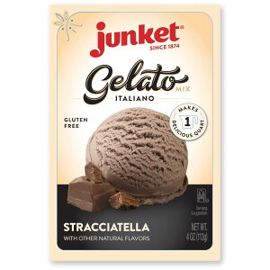 �W�����P�b�g �W�F���[�g �~�b�N�X �C�^���A�[�m �X�g���b�`���e�b�� 113g Junket Gelato Mix Italiano Stracciatella 4 ounce box �y�����񂹏��i�z