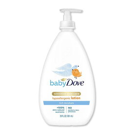 ベビーダヴ センシティブ スキンケア ボディローション 591ml (20fl oz) Baby Dove Sensitive Skin Care Body Lotion モイスチャー 24時間 敏感肌