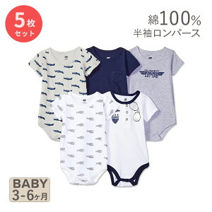 yő10%OFFN[|znh\xr[ Rbg xr[ p[X EBO}  5Zbg Hudson Baby Unisex Baby Cotton Bodysuits Wing Man ǂ j̎q wRv^[